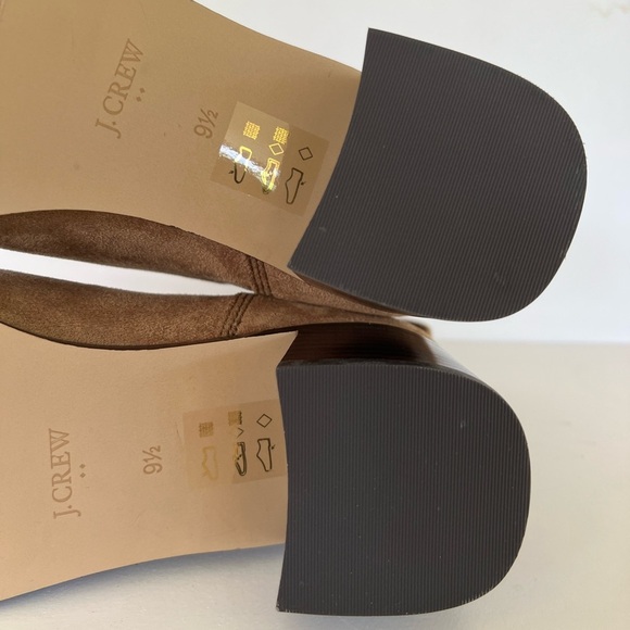 J. Crew Factory Sueded Chelsea Boots in Rich Coffee Brown, size 9.5 - Picture 11 of 12